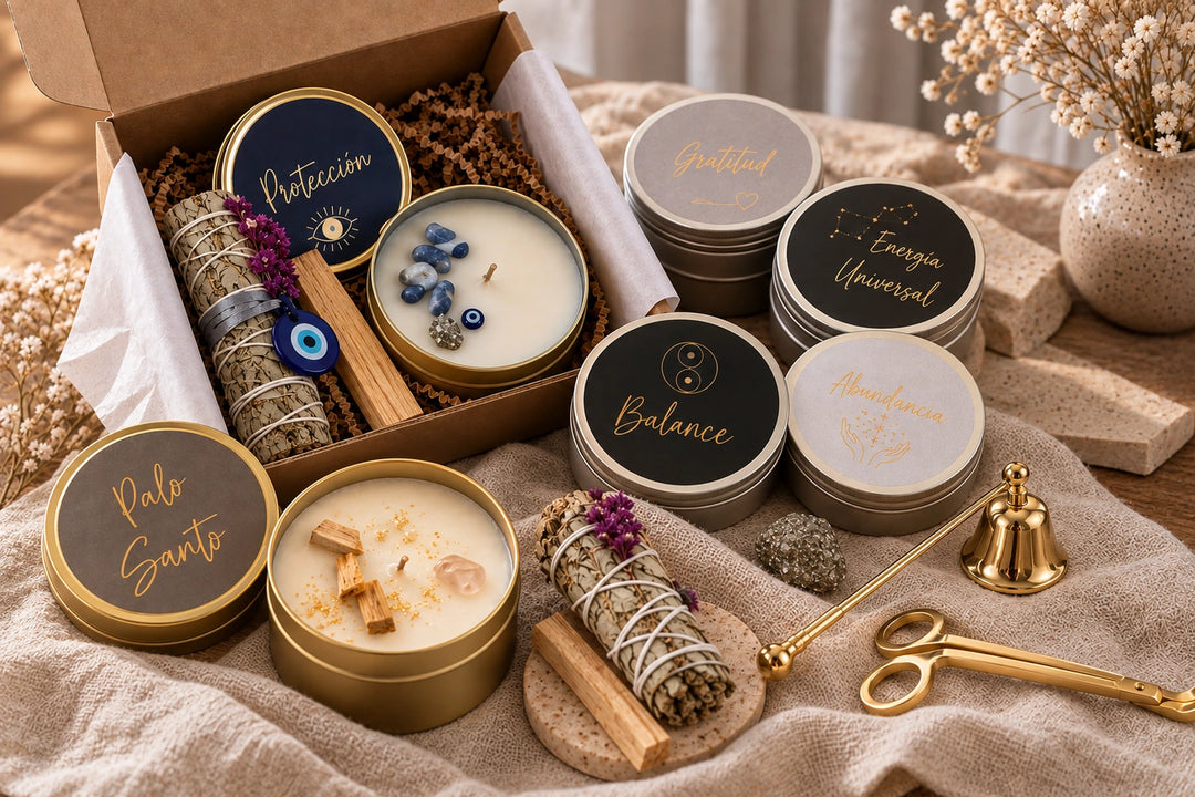 Catálogo de kits de velas aromáticas Alaïa