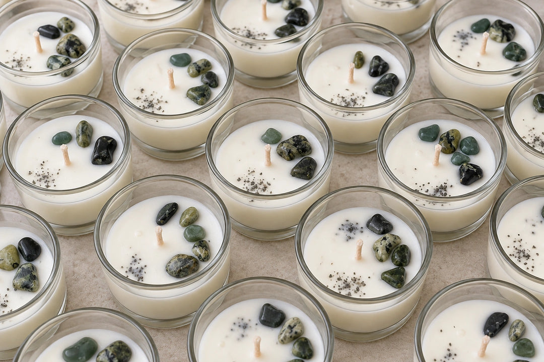 Pedido de mini velas aromáticas para eventos